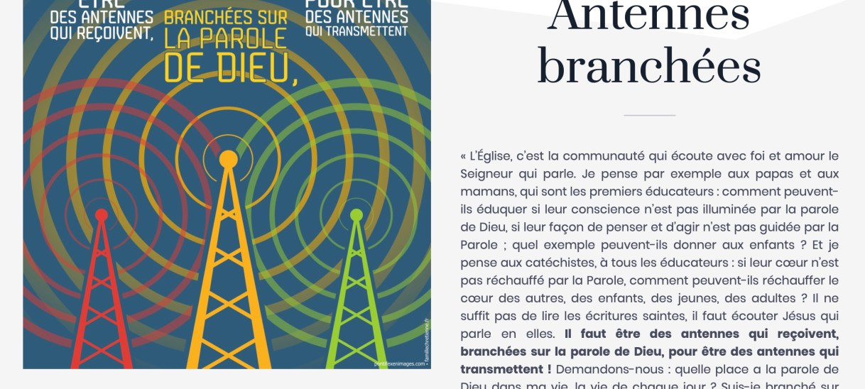 Antennes branchées