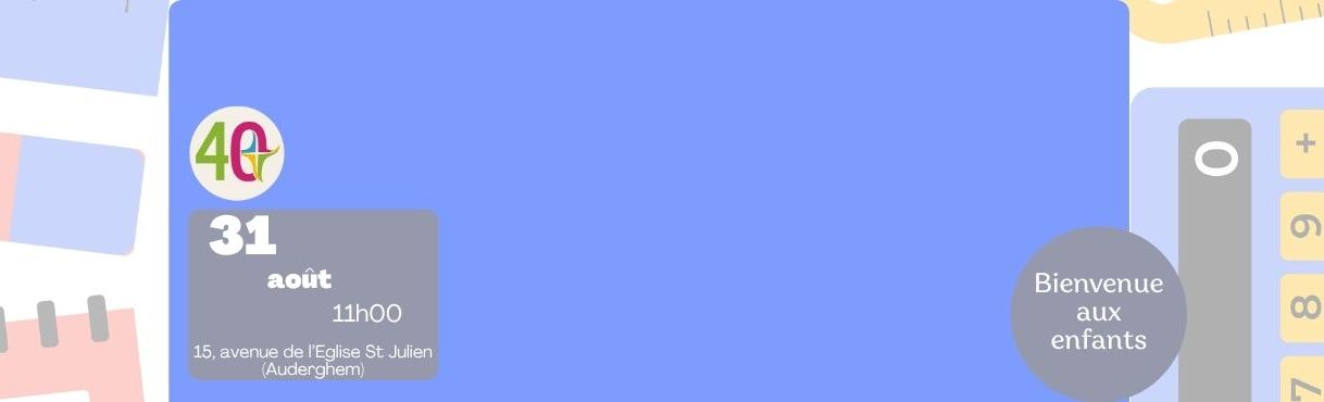 Messe de rentrée et 40 ans de la&nbsp;pastorale